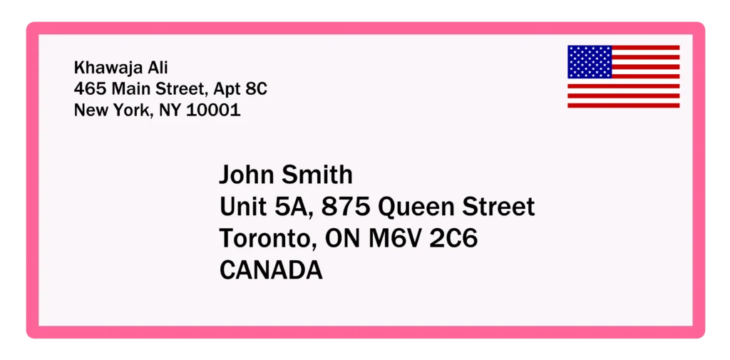 HOW TO ADDRESS AN ENVELOPE Where to Add the Stamp