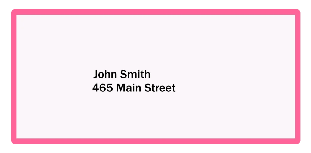 How to Write Apartment Address